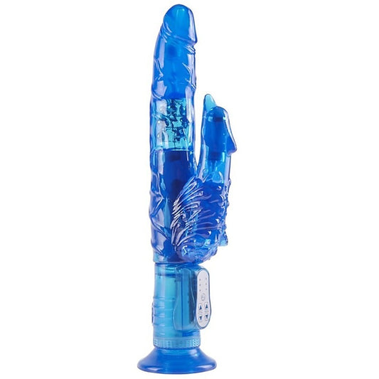 Pipedream Wallbanger Clitty Twister Rabbit Vibrator Blue - Rabbit Vibrators