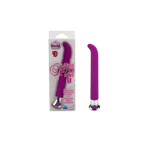 CalExotics 10 Function Risque G Spot Vibrator Purple - G-Spot Vibrators