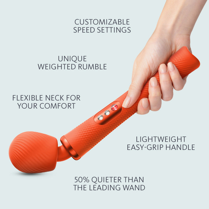 Fun Factory VIM Rechargeable Rumbling Body Wand Massager - - Body Wands
