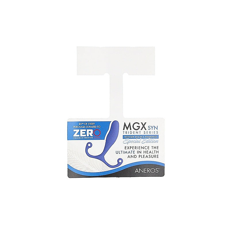 Aneros MGX Syn Trident Blue Promo Kit - Sex Kits