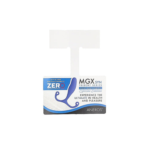 Aneros MGX Syn Trident Blue Promo Kit - Sex Kits