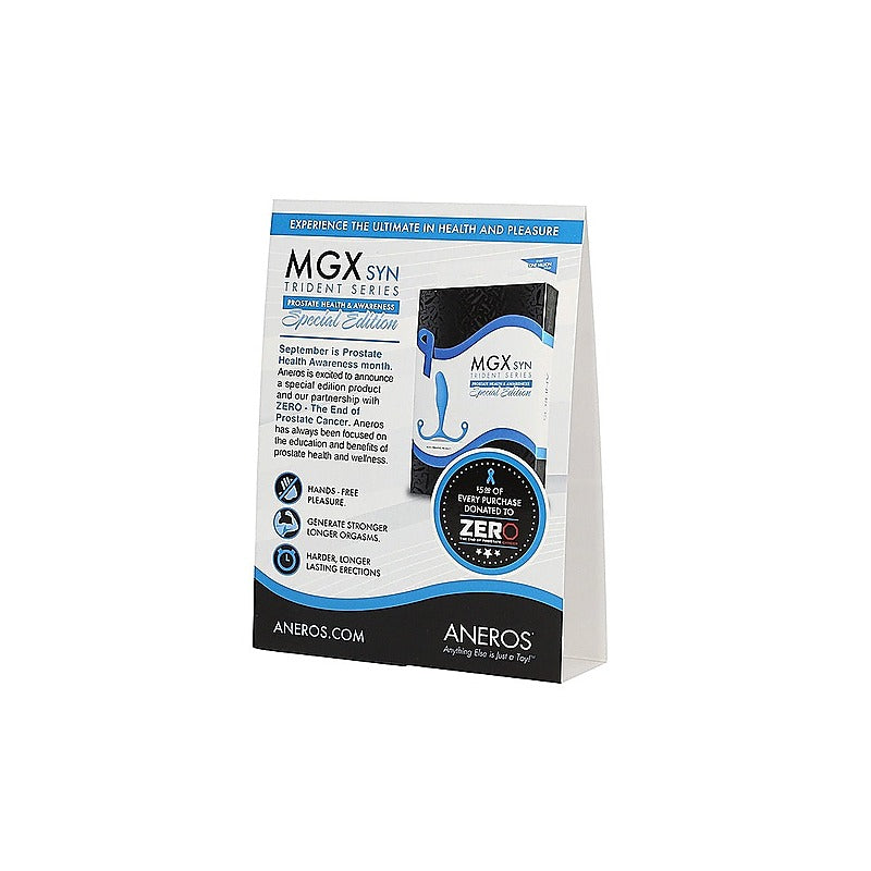 Aneros MGX Syn Trident Blue Promo Kit - Sex Kits
