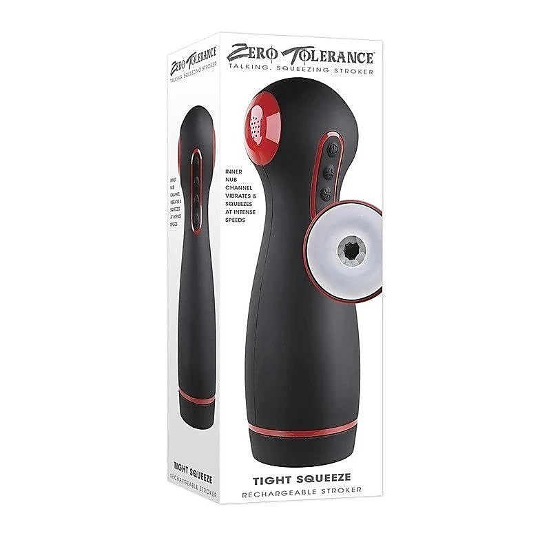 Zero Tolerance Tight Squeeze Multi Functions Stroker - Masturbators and Strokers