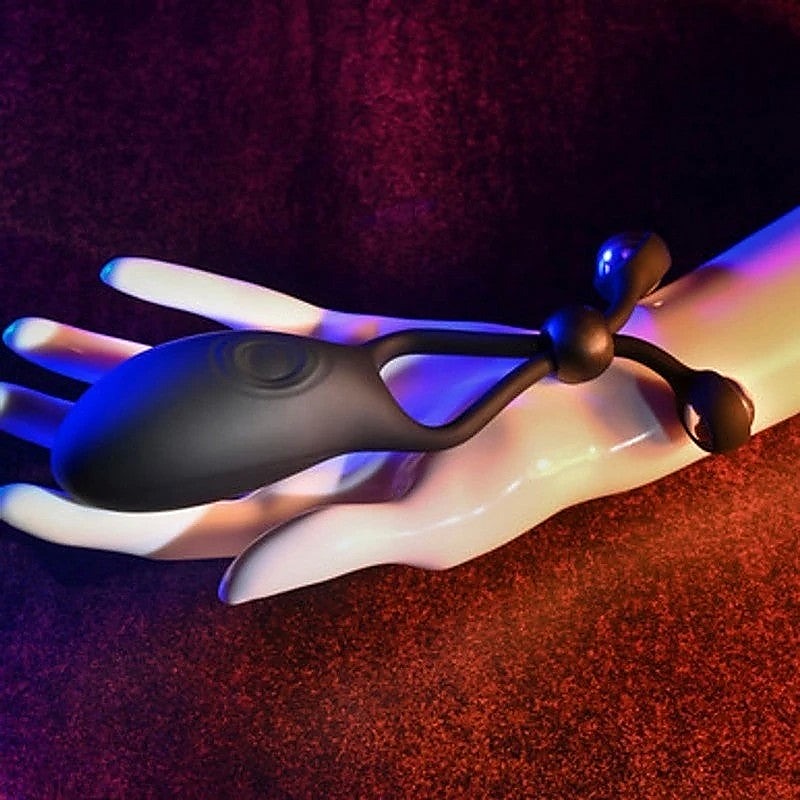 The Big Bang Lasso Cock Ring Stimulator By Evolved - Vibrating Cock Rings