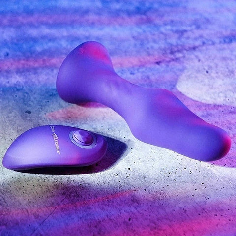 Zero Tolerance Tunnel Teaser Butt Plug with Remote Purple - Butt Plugs