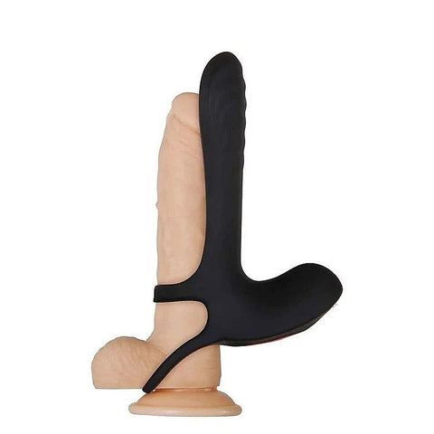 Zero Tolerance Vibrating Girth Enhancer Extension Black - Pumps, Extenders and Sleeves