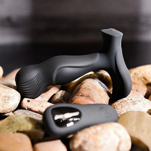 Zero Tolerance T-Bone Vibrating Prostate Massager Black - Prostate Toys