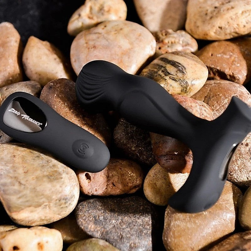 Zero Tolerance T-Bone Vibrating Prostate Massager Black - Prostate Toys