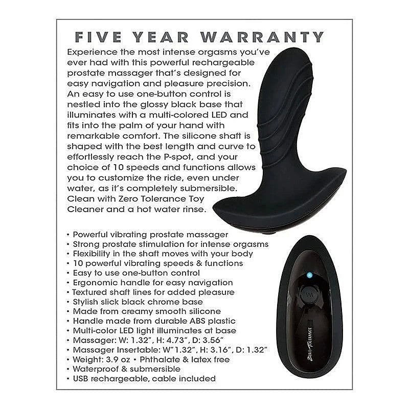 The Gentleman Prostate Massager By Evolved - Prostate Toys