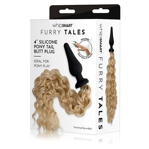 WhipSmart Furry Tales 4 Inch Pony Tail - Butt Plugs