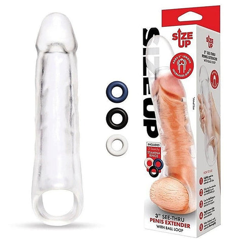 Size Up Discreet 3-Inch Penis Enlarger By Xgen Products - Pumps, Extenders and Sleeves