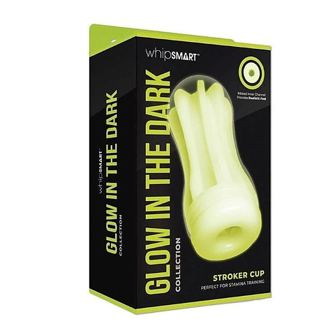 WhipSmart Glow-in-the-Dark Pleasure Stroker - Masturbators and Strokers