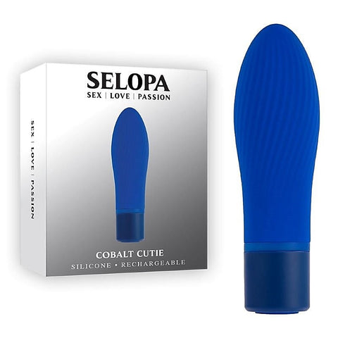 Selopa COBALT CUTIE - Waterproof Bullet Vibrator for Discreet Pleasure - Personal Massagers
