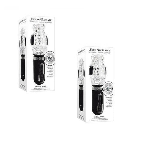 Zero Tolerance THRILL RIDE Vibrating Mens Stroker - Masturbators and Strokers