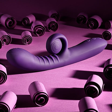 Playboy Pleasure Curlicue Rabbit Vibrator By Evolved - Rabbit Vibrators