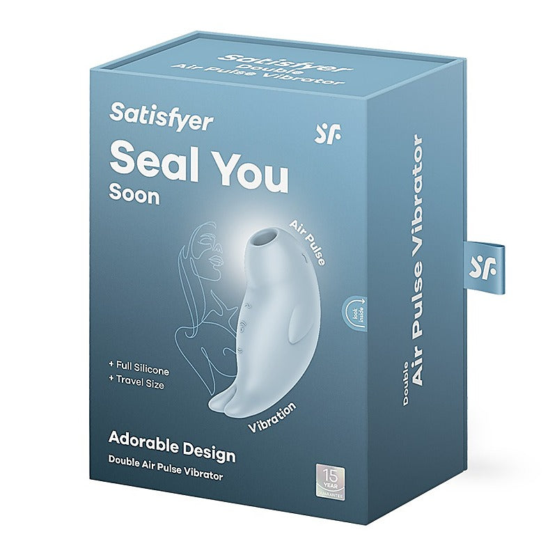 Seal You Soon Air Pulse Clitoral Massager By Satisfyer - Clit Ticklers and Pulsators