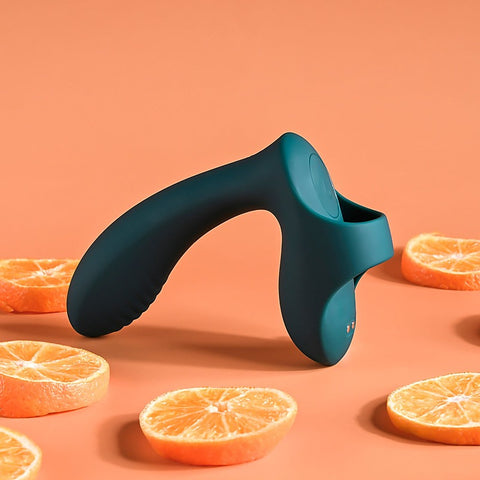 Playboy Pleasure Wrapped Around Your Finger Vibrator - Finger and Tongue Vibrators