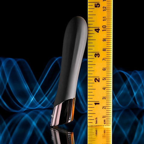 Evolved Back In Black Bullet - Discreet, Powerful Pleasure - Personal Massagers