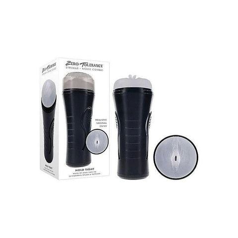 Zero Tolerance Hold Tight Vibrating Mens Stroker - Realistic Butts And Vaginas