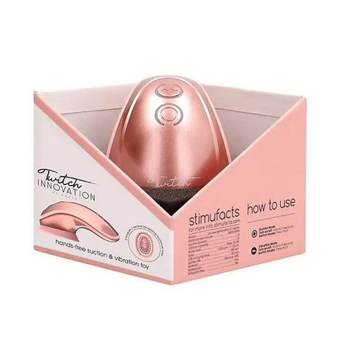 Twitch 1 Hands-Free Suction & Vibration By Shots Toys - Clit Ticklers and Pulsators