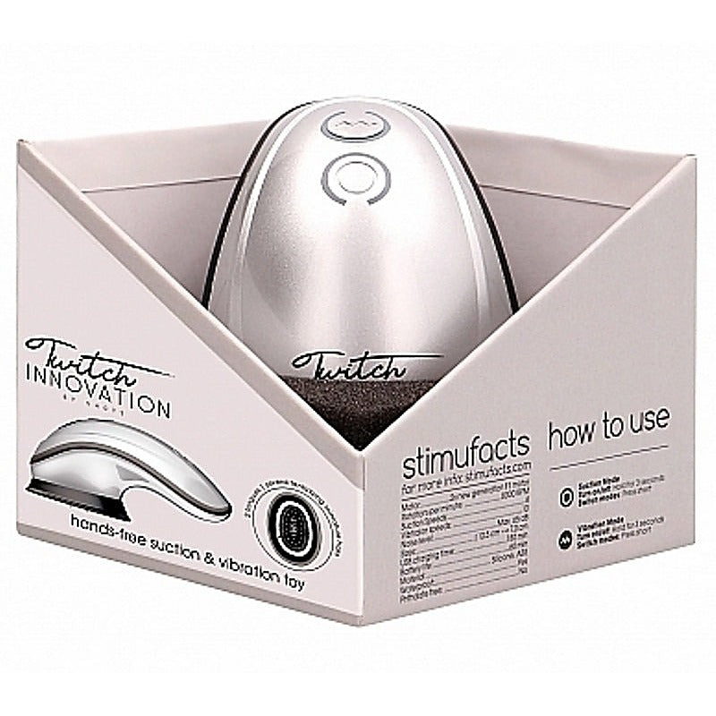 Twitch 1 Hands-Free Suction & Vibration By Shots Toys - Clit Ticklers and Pulsators