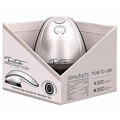 Twitch 1 Hands-Free Suction & Vibration By Shots Toys - Clit Ticklers and Pulsators