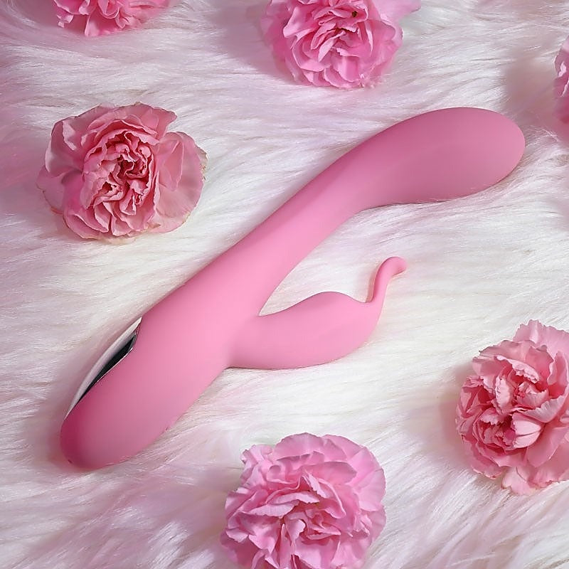 Rechargeable Slimline Rabbit by Adam & Eve Sextoys - Rabbit Vibrators