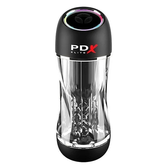 PDX Elite ViewTube Pro Vibrating Male Stroker - Realistic Butts And Vaginas