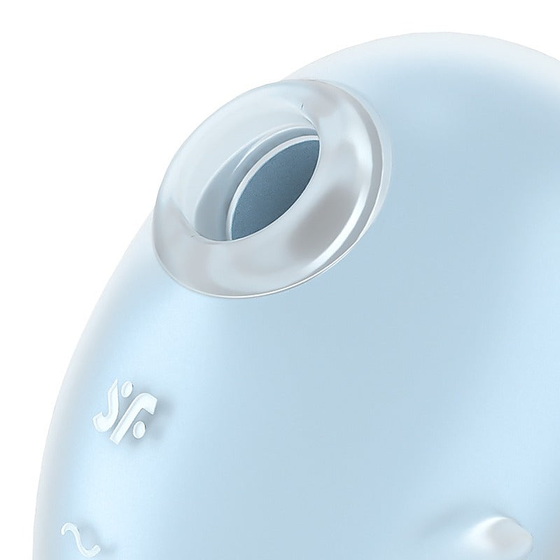 Cutie Ghost Double Air Pulse Clitoral Massager By Satisfyer - Clit Ticklers and Pulsators