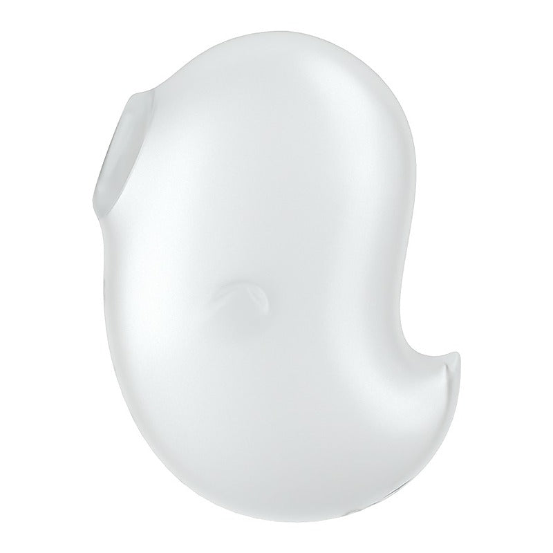 Cutie Ghost Double Air Pulse Clitoral Massager By Satisfyer - Clit Ticklers and Pulsators