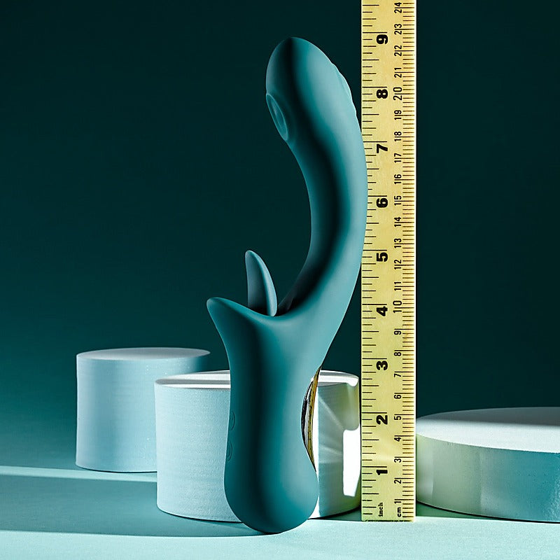 Playboy Pleasure Harmony Multi Functions Rabbit Vibrator - Clit Ticklers and Pulsators