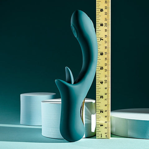 Playboy Pleasure Harmony Multi Functions Rabbit Vibrator - Clit Ticklers and Pulsators