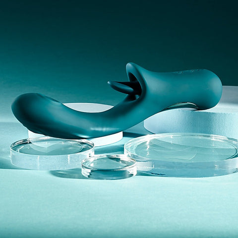 Playboy Pleasure Harmony Multi Functions Rabbit Vibrator - Clit Ticklers and Pulsators