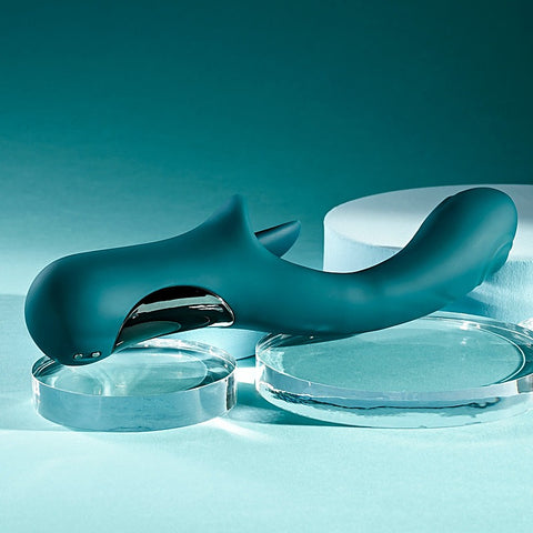 Playboy Pleasure Harmony Multi Functions Rabbit Vibrator - Clit Ticklers and Pulsators