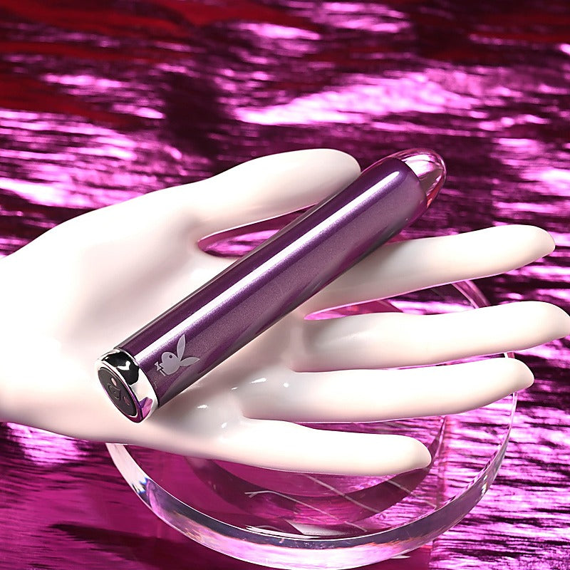 Playboy Pleasure Amethyst Waterproof Mini Vibrator - Waterproof Vibrators