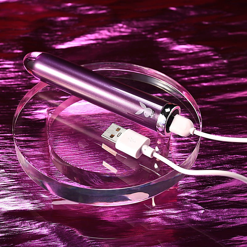 Playboy Pleasure Amethyst Waterproof Mini Vibrator - Waterproof Vibrators