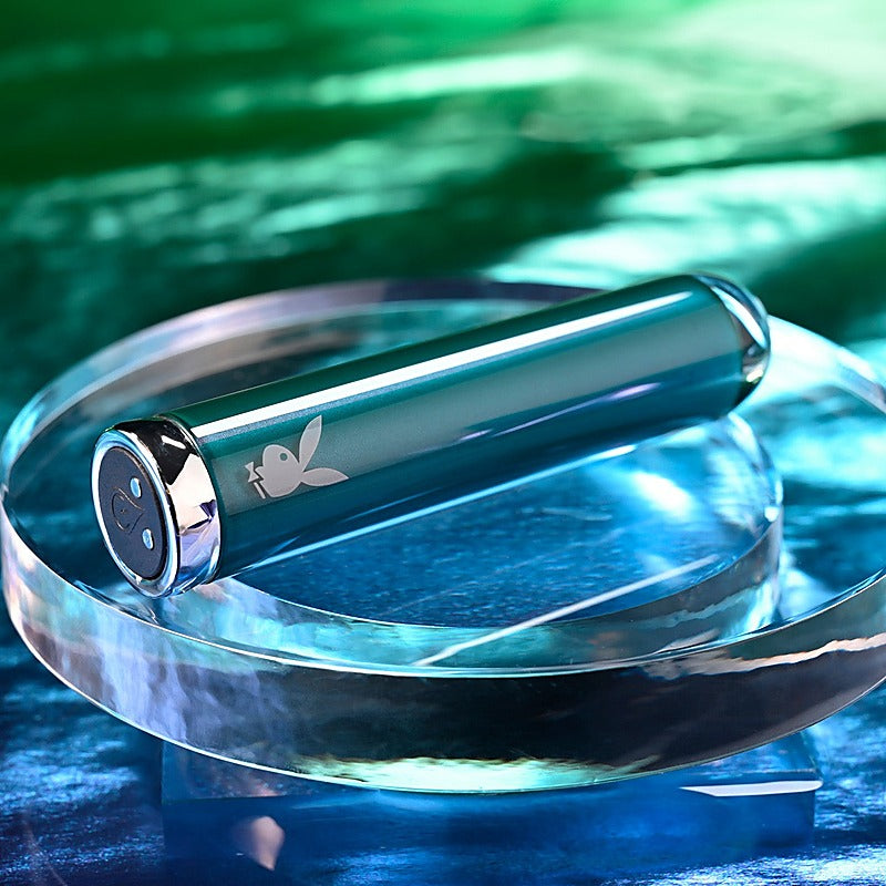 Playboy Pleasure Emerald Bullet Vibrator - Waterproof Vibrators