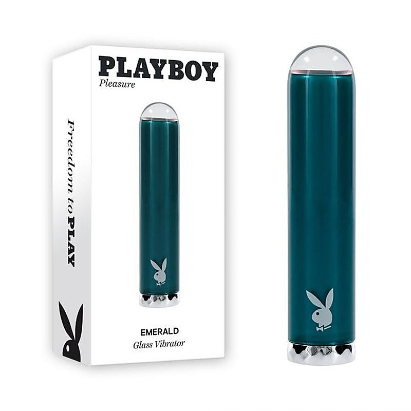 Playboy Pleasure Emerald Bullet Vibrator - Waterproof Vibrators