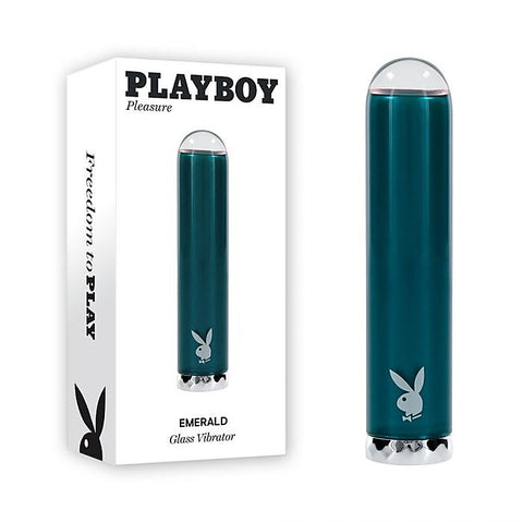Playboy Pleasure Emerald Bullet Vibrator - Waterproof Vibrators