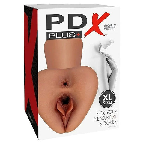 Pdx Plus Pick Your Pleasure Male Stroker Xl - Realistic Butts And Vaginas