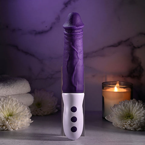 Evolved PLUM THRUST Rechargeable Vibrator - Realistic Dildos