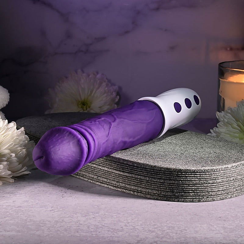 Evolved PLUM THRUST Rechargeable Vibrator - Realistic Dildos
