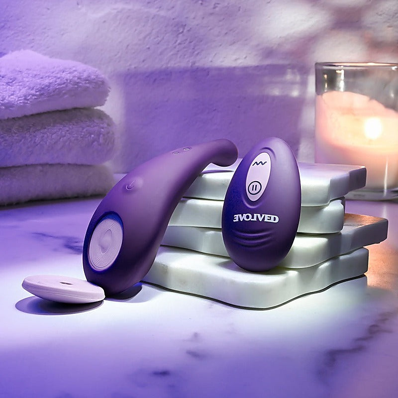 Evolved PANTY PARTY Panty Vibe with Remote - Remote Control Vibrators