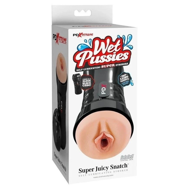 PDX Extreme Wet Pussies Super Juicy Snatch Male Stroker - Realistic Dildos