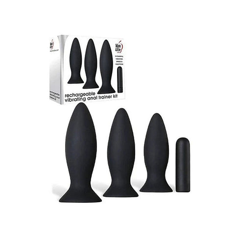 Deluxe Vibrating Anal Exploration Kit By Adam & Eve Sextoys - Butt Plugs