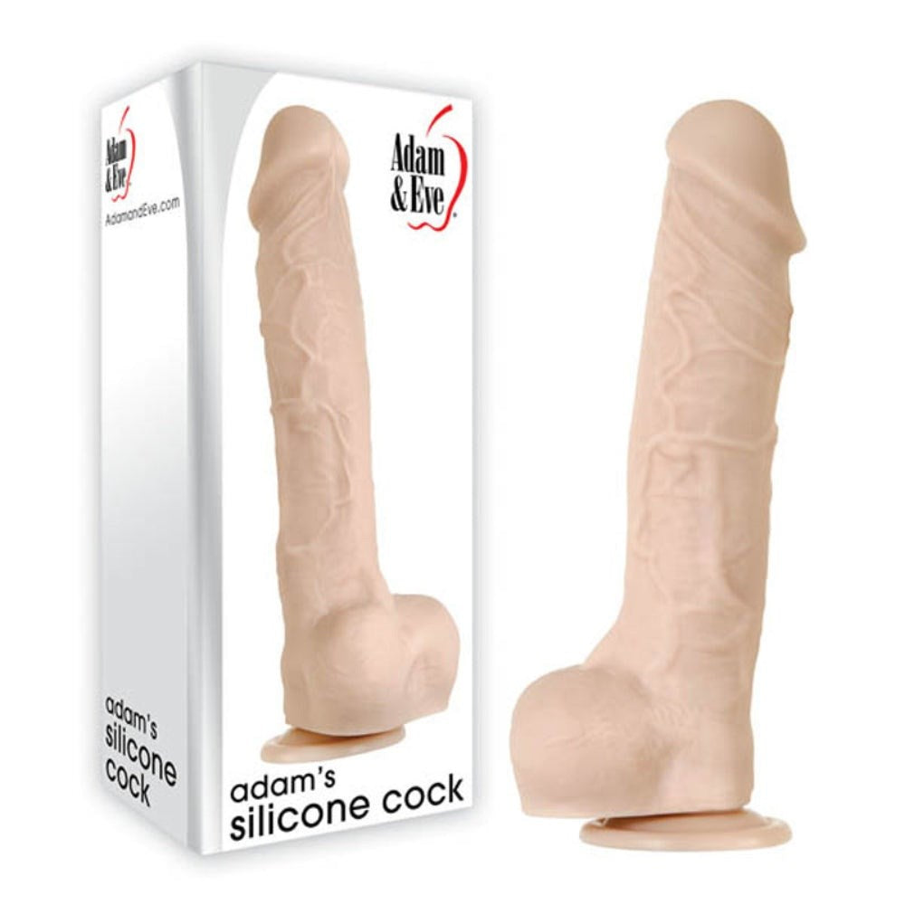 Adam's Silicone Cock - 10 Inches of Realistic Pleasure - Realistic Dildos