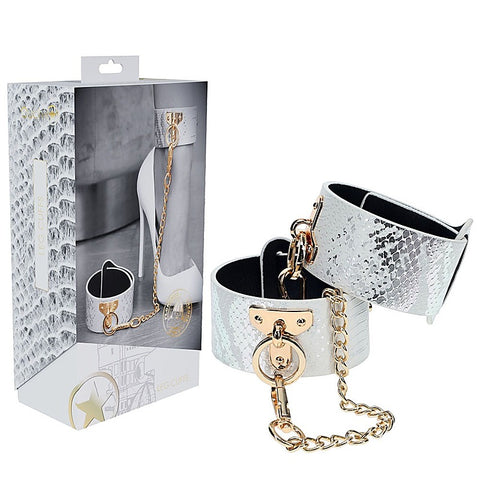 Ouch! Florence Bdsm Play Leg Cuffs By Shots Toys - Cuffs and Restraints