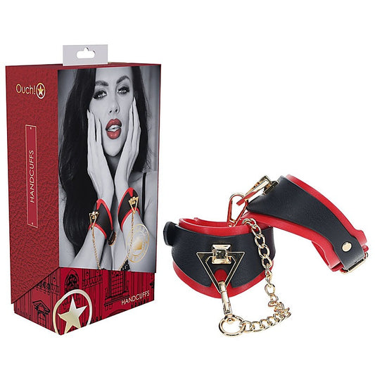 Luxurious OUCH! MILAN BDSM Handcuffs - Comfort and Security for Intimate Exploration - Cuffs and Restraints