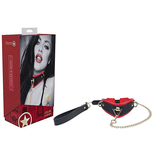 Luxurious Leather Fetish Collar & Leash for Thrilling Adventures - Bondage Kits