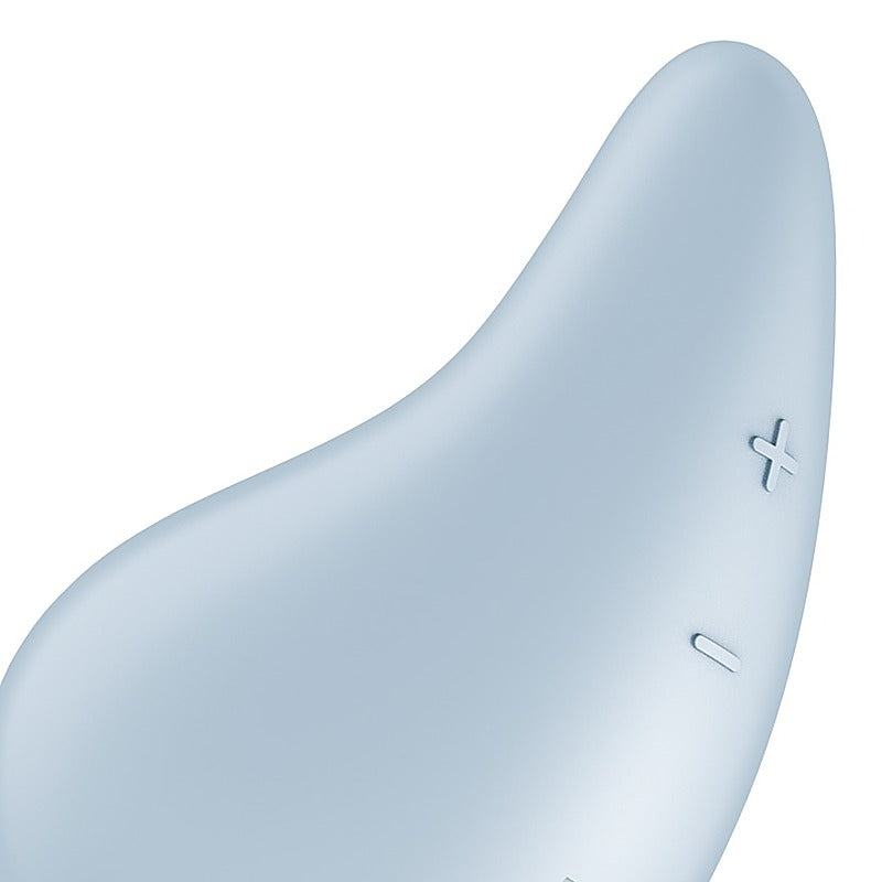 Dew Drop 12 Functions Lay-On Clitoral Vibrator By Satisfyer - Clit Ticklers and Pulsators